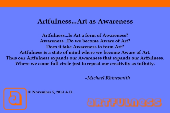 Artfulness - Art as Awareness - 1st edition - AF-10 - Book Antique - Strenuous 3D - PC 4-6
