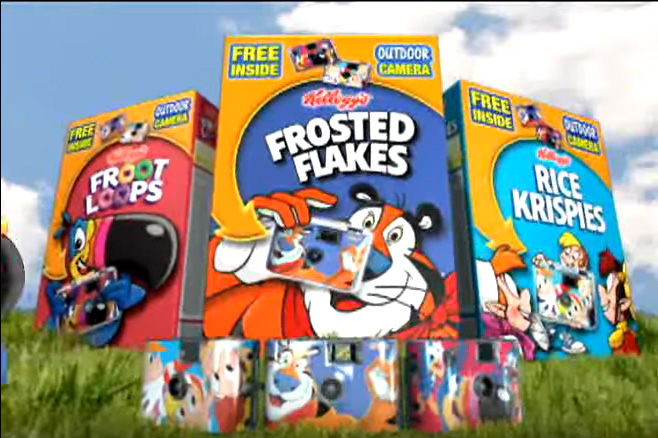 Kellogg's Camera Commercial - YouTube