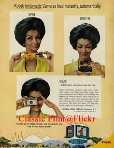 1964 Ad, Kodak Instamatic Camera, with Pretty Woman 03
