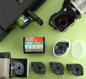 APS cameras and film group photo